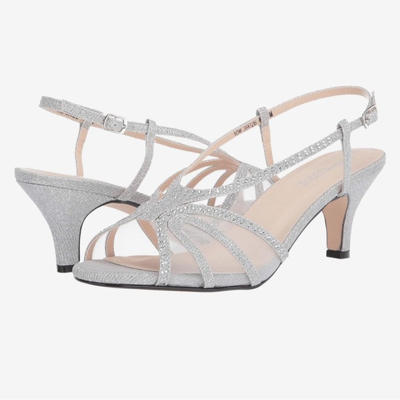 Shoes - BENJAMIN WALK Touch Ups Clara Silver Heels